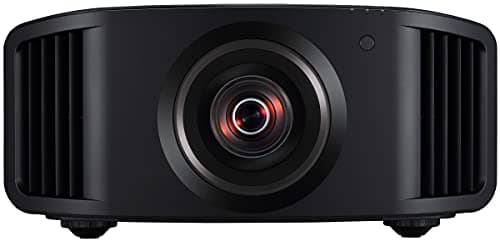 JVC DLA-NZ7 D-ILA Laser Home Theater Projector, 2200 Lumen, Native 4K with 8K e-Shift Technology, Frame Adapt HDR, 2-HDMI Inputs, Supports 8K-60P/4K-120P, Ideal for Gaming, HDR10+