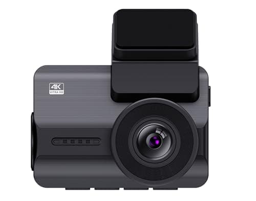 RAPTIX eCam by Elektrikat Dual Dash Cam Full HD 4K UHD Front Rear Built-in GPS Car Camera Recorder