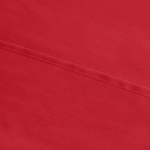 Utopia Bedding Queen Pillow Cases - 4 Pack - Envelope Closure - Soft Brushed Microfiber Fabric - Shrinkage and Fade Resistant Pillow Covers Queen Size 20 X 30 Inches (Queen, Red) 7