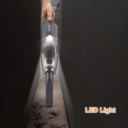 PEGOVO Handheld Vacuum Cordless Car Vacuum Portable, Cordless Handheld Vacuum Cleaner with Fast Charging Long Runtime,10KPA High Power Hand Vacuum for Home, Pet Hair（Washable Filter 6