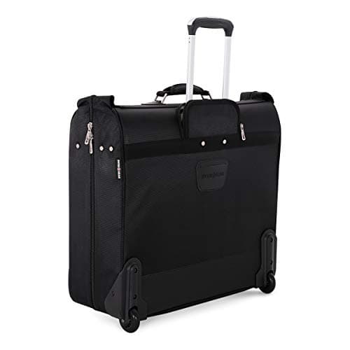 SwissGear 7895 Premium Rolling Garment Bag, Bonus Hanging Feature, Men's and Women's, 24-Inch Luggage - Black 8