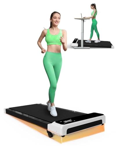 Walking Pad with Incline,2 in 1 Under Desk Treadmill for Home and Office,Compact Treadmill 265Lbs Capacity for Walking Running,5% Incline Walking Pad with 2.5HP,Remote Control
