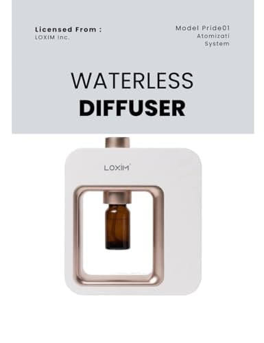 Aromatherapy Diffuser - Professional Grade Diffusers for Essential Oils, Nebulizing Technology, Full Spectrum Oil Adaptability, No Water, No Heat, Super Quiet, Portable, Battery Powered