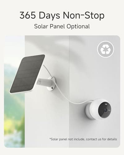 Noorio Security Cameras Wireless Outdoor Magnetic, Battery Powered Indoor Camera for Home Security, 1080P Human/Pet Detection, Bulit-in 32GB Storage, Color Night Vision 8