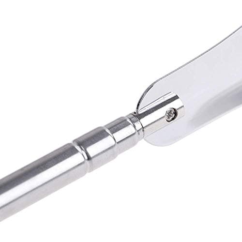 Extendable Shoe Horn Stainless Steel Retractable Shoe Spoon Non Slip Handle for Elders Flexible Shoe Horn Pull Accessories Lifter Adjustable Length(1pcs) Simple Design is Firm and Practical 7