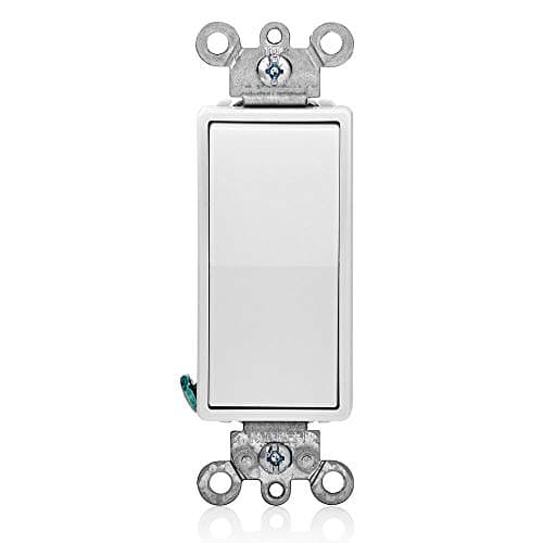 Leviton 15 Amp 4-Way Decora Switch, 05604, White