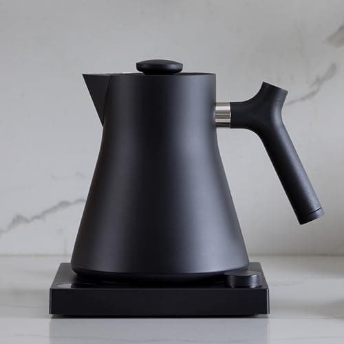 Fellow Corvo EKG Pro Electric Tea Kettle - Quick Heating, Precise Temperature Control Electric Kettle, Scheduling, Built-in Brew Timer for Boiling Water - Matte Black - 0.9 Liter 9