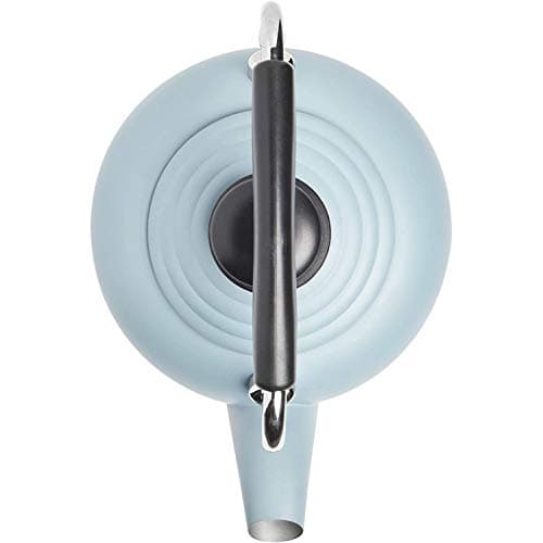 Haden Highclere Vintage Retro 1.5 Liter/6 Cup Capacity Innovative Cordless Electric Stainless Steel Tea Pot Kettle with 360 Degree Base, Pool Blue 8