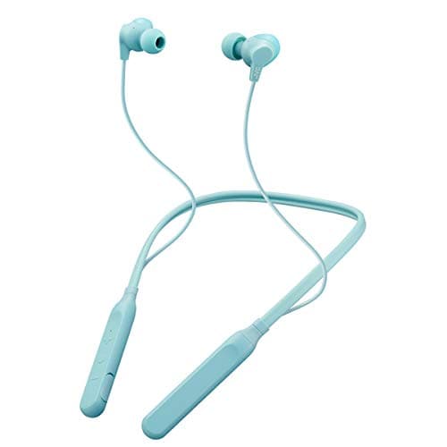 JVC Air Cushion Wireless Earbuds Headphones, Bluetooth 5.0, Water Resistant IPX4, Long Life Battery (up to 24 Hours), 3-Button Remote with mic - HAFX41WZ (Mint Green)