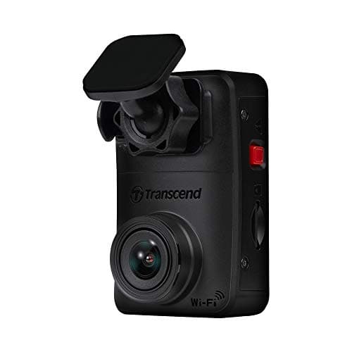 Transcend DrivePro Dash Cam Front, 1440P 2K QHD Dash Camera for Cars, 64GB Card Included, with Super Night Vision/Wi-Fi/WDR/G-Sensor/Exclusive App/High-Sensitivity Image Sensor, Support 512GB Max