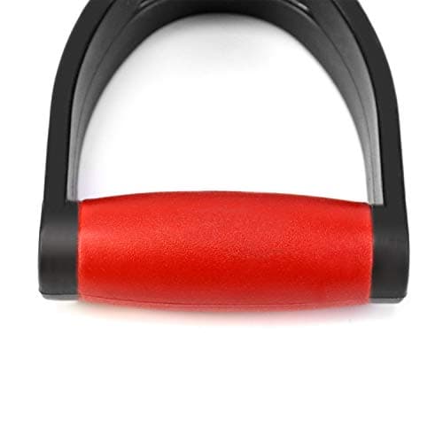 QWORK Plastic Spade Shovel with D Grip, 1-1/4" Polypropylene Shovel Handle for Digging and Raking 4