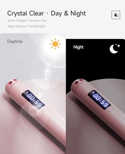 ACHDOFITS Smart Jump Rope | Accurate Calorie Tracking & 4 Training Modes | Adjustable Steel Wire Rope | Built-in High-Speed Bearings | Type-C Charging | Ideal for Fat Burning, Speed Training & Home Workouts 7