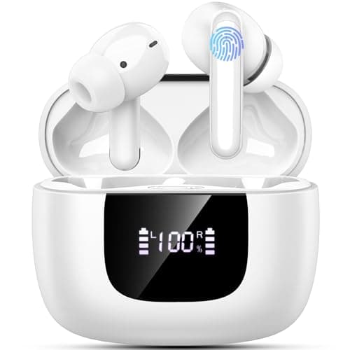 for iPhone 17 Pro Max Air, Wireless Earbuds Earphones Bluetooth Headphones Ear Buds Headset Ear Phones for iPhone 16e, 16, 16 Pro Max, 16 Plus, 15 14 13 12 11 Mini SE XR X XS 8 7