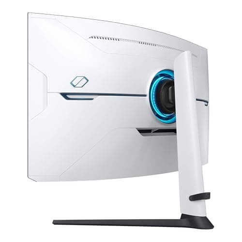 Samsung 32" Odyssey Neo G8 (G85NB) 4K UHD 240Hz 1ms G-Sync 1000R Curved Gaming Monitor, Quantum HDR2000, AMD FreeSync Premium Pro, Matte Display, DisplayPort, Black & White, LS32BG852NNXGO 20