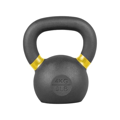 Lifeline Strength Training Kettlebell Weight for Home Gym, 9 Lb Kettlebell
