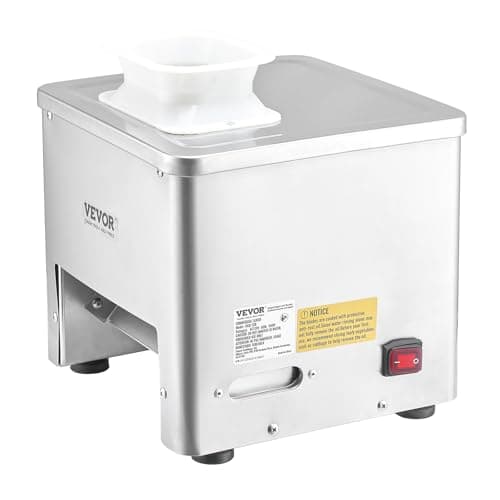 VEVOR Meat Cutter Machine, 550W Meat Slicer, 350 lb/h Commercial Meat Cutting Machine, Stainless Steel, 3.5 mm Thickness, Electric Food Cutting Slicer for Home Kitchen, Restaurant, Supermarket 10