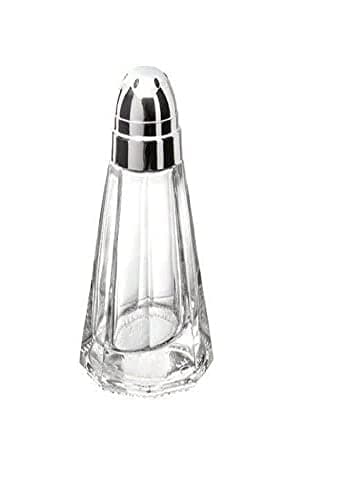 American METALCRAFT, Inc. Glass Bullet Salt or Pepper Shaker 1-1/2-Ounce