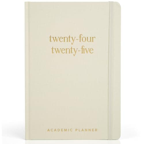 Beautiful 2024-2025 Academic Planner - A 6.7" x 9.7" Daily Planner for Women or Men with Weekly & Monthly Spreads For The 24-25 School Year - Runs From July 2024 - June 2025