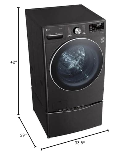 LG WM4200HBA / WM4200HBA / WM4200HBA 5.0 Cu. Ft. Mega Capacity Smart wi-fi Enabled Front Load Washer with TurboWash 360 and Built-in Intelligence 9
