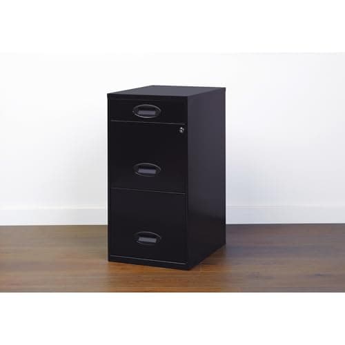Realspace® SOHO 18"D 3-Drawer Organizer Vertical File Cabinet, Black 6