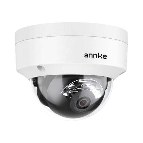 ANNKE C800 4K PoE Camera, H.265+ 8MP Dome Security Cam, AI Human Vehicle Detection, IK08 Explosion-Proof & IP67 Weatherproof Outdoor Security Camera w/Audio, Spotlight Color Night Vision (Not PTZ)