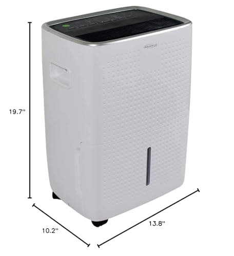 Soleus Air 35 Pint Dehumidifier, Energy Star Rated 2,500 Sq Ft, with Mirage Display and Tri-Pat Safety Technology 11