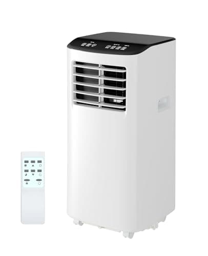 GarveeTech Portable Air Conditioner, 8,000 BTUs Room Air Conditioner, 3 in-1 Cooling AC Portable Air Conditioner with Fan & Dehumidifier, Standing Air Conditioner, Ventless Floor AC