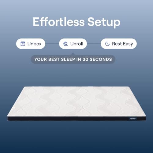 Nectar Soft Mattress Topper - Twin - 2" Gel Memory Foam Mattress Topper - Breathable & Comfortable - Back Pain Relief 5