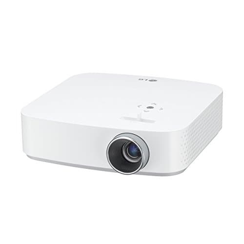 LG PF50KA 100” Portable Full HD (1920 x 1080) LED Smart TV Home Theater CineBeam Projector with Built-in Battery (2.5 hours) - White