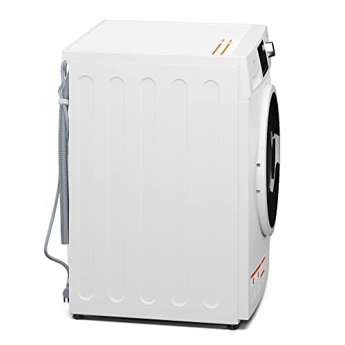 KoolMore 24" Front Load Washing Machine, 2.7 Cu. Ft., Space Saving Unit with 20-Minute Quick Wash, 12 Washing Cycles, Quiet Inverter Motor [White] [120V] (FLW-3CWH) 6