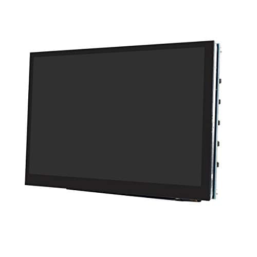 Ingcool 7 inch HDMI LCD 1024x600 Resolution Capacitive Touch Screen IPS Display Module Compatible with Raspberry Pi 4 3 2 1 B B+ A+,Jetson Nano,Support Software Resolution (up to 1920×1080) 8