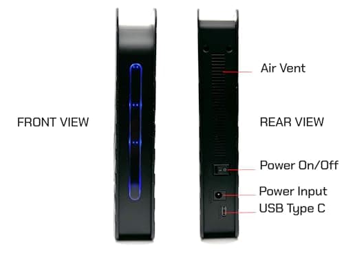 Avolusion PRO-T8 3TB USB 3.0 External Hard Drive for Windows OS Desktop PC/Laptop - 2 Year Warranty (Renewed) 3