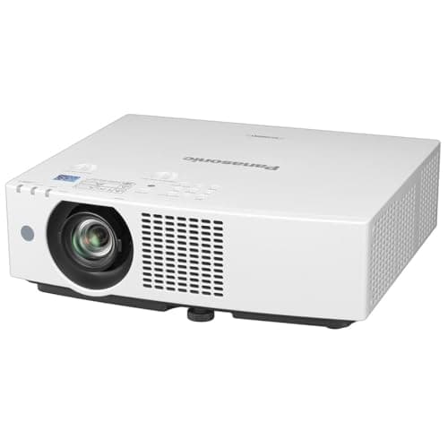 Panasonic PT-VMW61 WXGA LCD Laser Projector, 6200 Lumens, White
