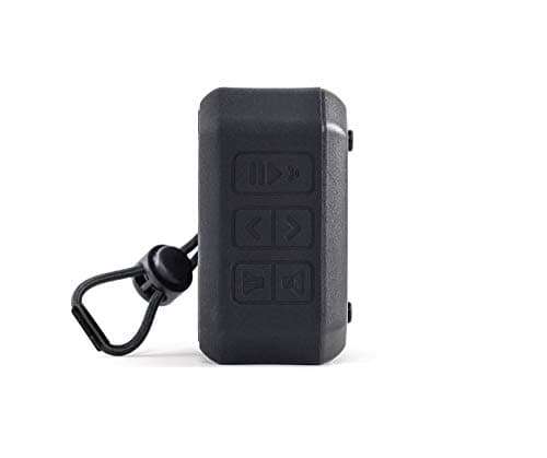 ECOXGEAR EcoPebble Lite GDI-EXPLT501 Rugged Waterproof Floating Portable Bluetooth Wireless 5-Watt Mini Smart Speaker (Black) 5