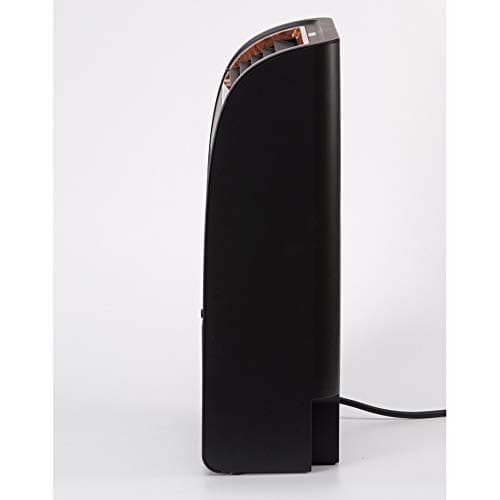 EdenPURE GEN21 Infrared Heater and Cooling Fan – 1500W PTC Heater with Floor-Air Intake and Upward Airflow, Bladeless Fan Technology, Compact Wall-Hugger and Quiet 3