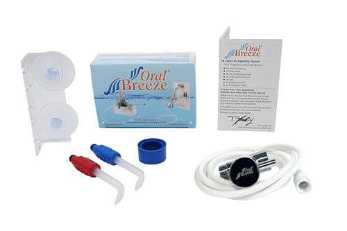 Oral Breeze ShowerBreeze | Oral Irrigator & Water Pick Teeth Cleaner for Braces, Gums, Implants | Shower-Powered, No Batteries, No Mess | Adjustable Pressure & Unlimited Warm Water 6