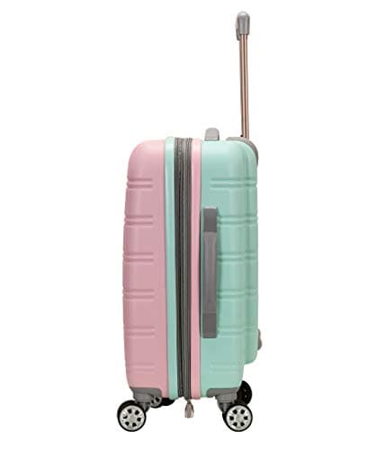Rockland Melbourne Hardside Expandable Spinner Wheel Luggage, Mint, Carry-On 20-Inch 5