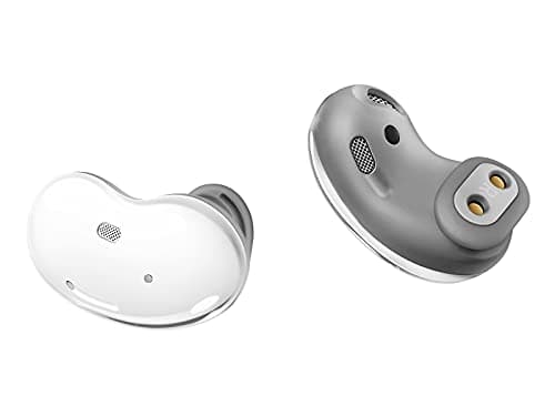 SAMSUNG Galaxy Buds-Live Active Noise-Cancelling Wireless Bluetooth 5.0 Earbuds (Mystic White) 5