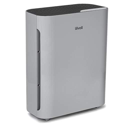 LEVOIT Air Purifiers for Home Large Room, Main Filter Cleaner with Washable Filter for Allergies, Smoke, Dust, Pollen, Quiet Odor Eliminators for Bedroom, Pet Hair Remover, Vital 100, Grey