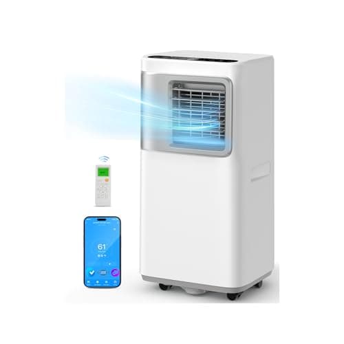 Portable Air Conditioners 16,000 Btu AC Unit 5 in 1 Wifi Smart Air Conditioner with APP, Fan & Dehumidifier, Remote, 24H, Window Kits Included Cooling for Large Room Indoor 8