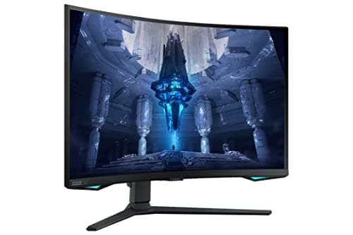 Samsung 32" Odyssey Neo G7 4K UHD 165Hz 1ms G-Sync 1000R Curved Gaming Monitor, Quantum HDR2000, AMD FreeSync Premium Pro, Ultrawide Game View, DisplayPort, HDMI, Height Adjustable Stand, Black 6