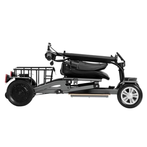 Klano KLX70 - Automatic Folding Mobility Scooter for Adults, One-Click Auto Fold & Unfold, Lightweight & Travel-Friendly, Airline Approved, 4-Wheel Scooter with Lithium Battery (Model1)