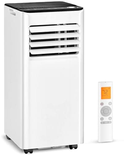 Feelfunn 10000 BTU Portable Air Conditioner - Cools 450 Sq.Ft Quickly, 3-in-1 AC Unit with Remote, 24H Timer, Quiet Operation & Window Kit for Bedrooms Apartments Offices Dorms