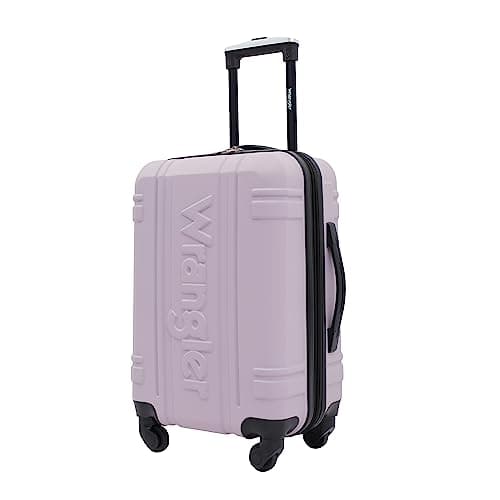 Wrangler 20" Astral Hardside Carry-On Luggage, Lilac 8