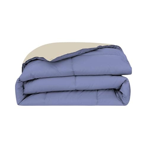 Modern Threads Down Alternative Reversible Comforter Blue/Cream Twin 6