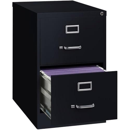 Hirsh Industries 2-Drawer Commercial Legal Size File Cabinet Finish: Black 5