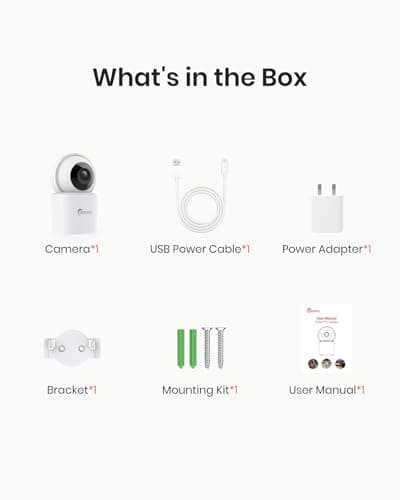 CAMSTRO 3K Security Camera Indoor,360° WiFi Camera for Home Security,Pan/Tilt,2.4/5 GHz Pet/dog/baby Camera with phone app,Night Vision, 2-Way Audio, 24/7,SD/Cloud Storage,Works with Alexa&Google Home 8