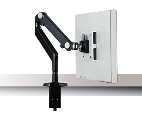 Humanscale M2 Arm with Clamp Mount, Black w/Black Trim M2CB1S