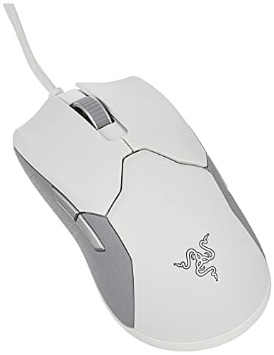 Razer Viper Ultralight Ambidextrous Wired Gaming Mouse: 2nd Generation Optical Mouse Switches 5G Optical Sensor - 71g Lightweight Design - Speedflex Cable - Mercury White