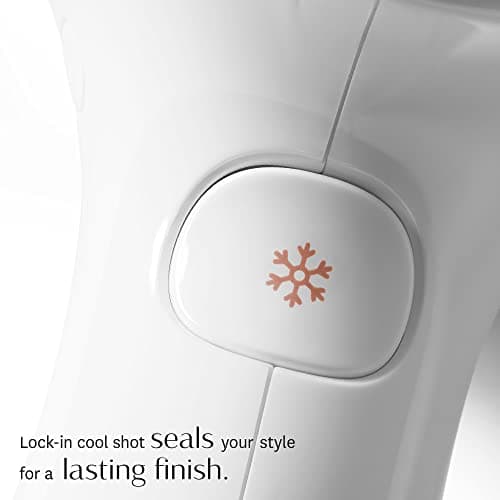 T3 Fit Compact Hair Dryer, White/Rose Gold, 1 Count 8